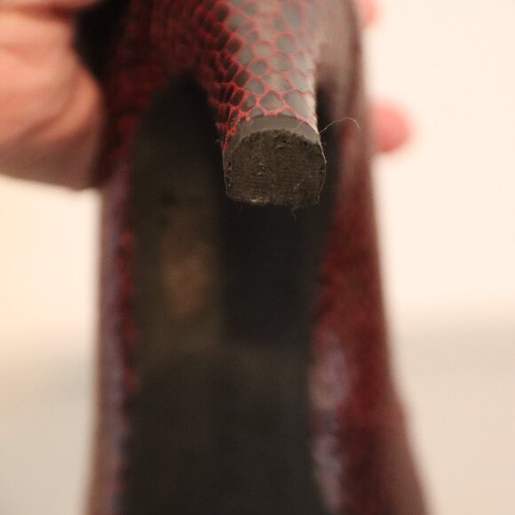 Bandolino Bolantana faux snake skin shoe size 6M - Picture 9 of 14